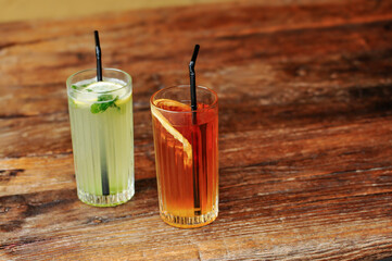 glass of orange juice