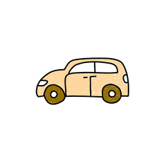 kid car drawing