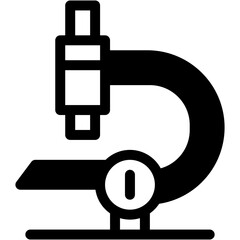 Vector Icon microscope, lab, recearch, laboratary, science Icon
