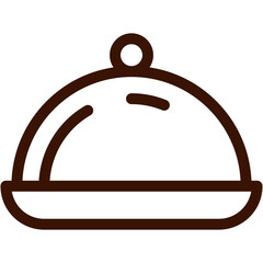 food, dinner, river plate, restaurant, valentine day Icon