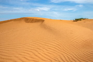 The Black Lands Desert in the Republic of Kalmykia, Russia