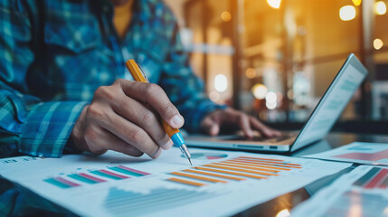 A marketing analyst performing a cohort analysis.