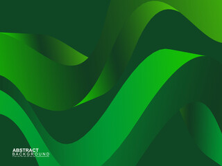 Green eco background. Green eco background or template with 3d pattern. Green eco friendly city background design. Green abstract web design. Nature color background. Modern leaf vector illustration.