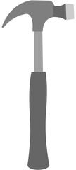 under construction equipment hammer icon vector illustration graphic design
