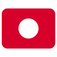 Vector Icon for japan, country, national, flag, world flag