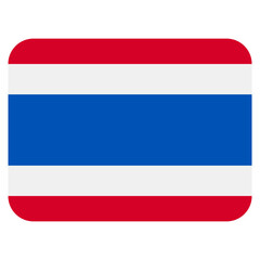 Vector Icon for Thailand , country, national, flag, world flag