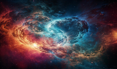 Fototapeta premium Design a space themed background