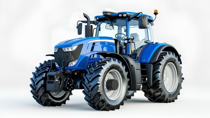 Obraz premium tractor isolated on white background