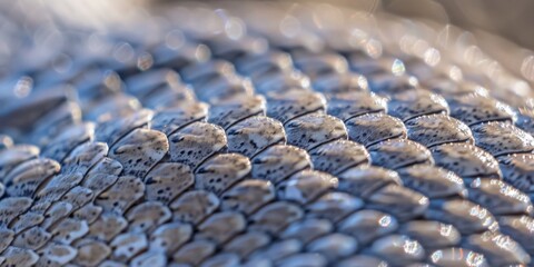 Obraz premium Skin snake with scales pattern. Snake skin texture