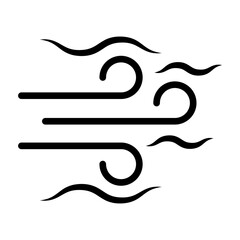 Fresh Air Vector Line Icon Design