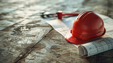 The Colors on the Construction Site, Helmet