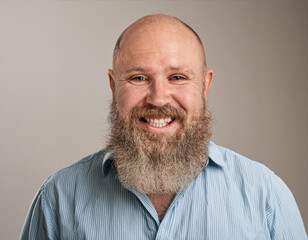 Obraz premium Studio Portrait of Young Handsome Man