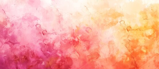 Fototapeta premium Grunge background texture for banners, back drops. Soft pink watercolor background illustration for banners, posters, invitations, business cards.