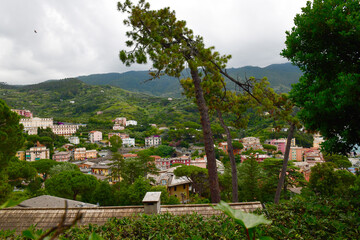 Obraz premium Monterosso on a Cloudy Day