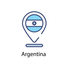 Argentina vector icon