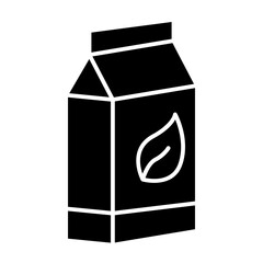 low fat milk icon