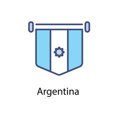 Argentina vector icon