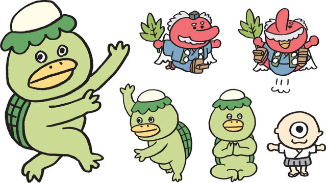 河童」の写真素材 | 19,967件の無料イラスト画像 | Adobe Stock