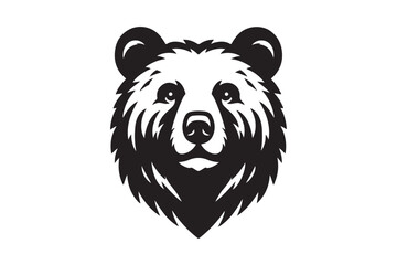Bear head Vector Illustration icon