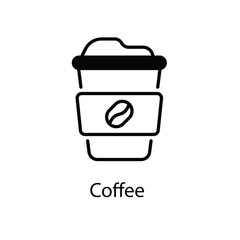 Coffee vector icon