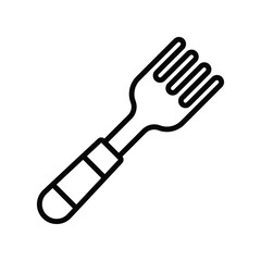 fork icon vector design template simple and clean