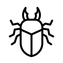 bug outline icon