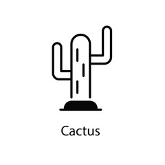 Cactus vector icon