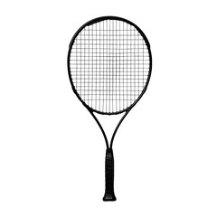 tennis racket white background