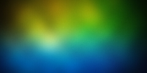 A smooth gradient background with vibrant green transitioning to shades of blue and hints of yellow. Ideal for modern designs, presentations, and digital artworks, adding energy and depth