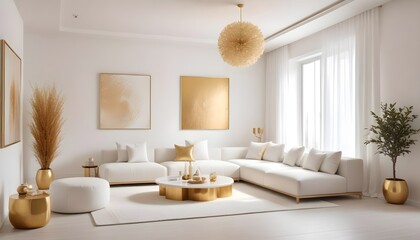 Photo interior modern design room 3d illustration