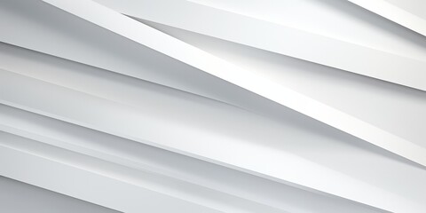 Abstract White Geometric Background