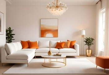 Photo interior modern design room 3d illustration