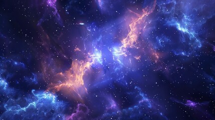 Space exploration: star streaks across the universe, screensaver background.