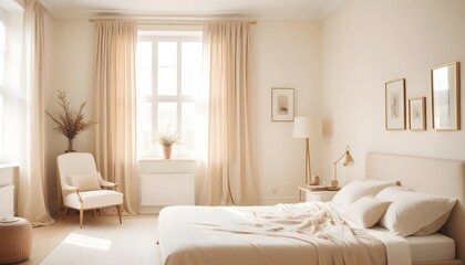 Photo interior modern design room 3d illustration