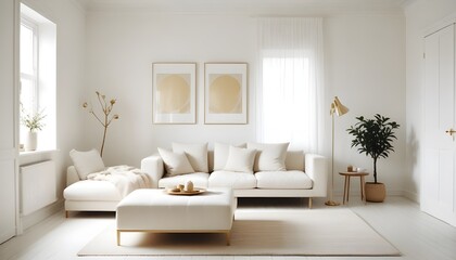 Photo interior modern design room 3d illustration