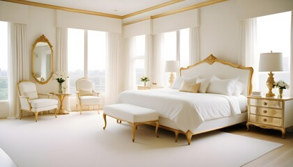 Photo interior modern design room 3d illustration