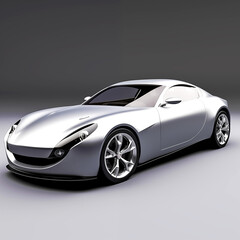 Silbernes, edles Auto