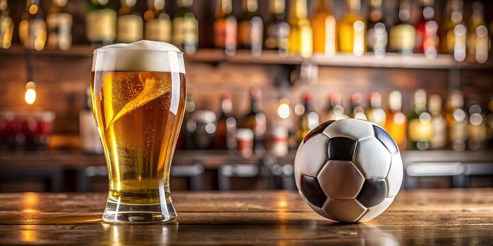 Game Day Cheers: Celebrating with a Soccer-Themed Beer Pint