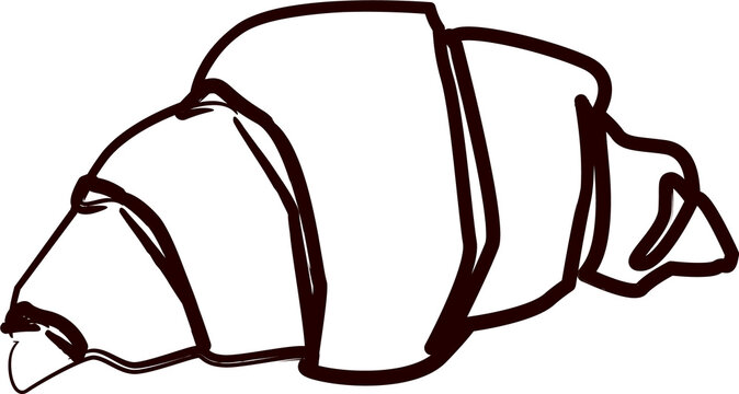 recommend clip art: Croissant icon