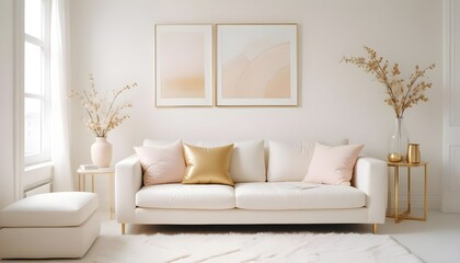 Photo interior modern design room 3d illustration