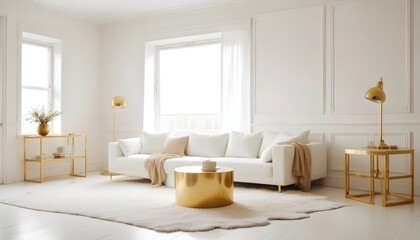 Photo interior modern design room 3d illustration