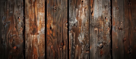 Naklejka premium Background with wood texture creating a rustic look with a blank space for an image. Copy space image. Place for adding text and design