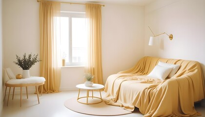 Photo interior modern design room 3d illustration