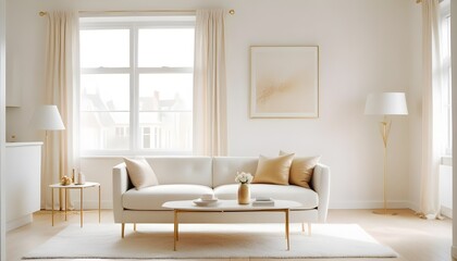 Photo interior modern design room 3d illustration
