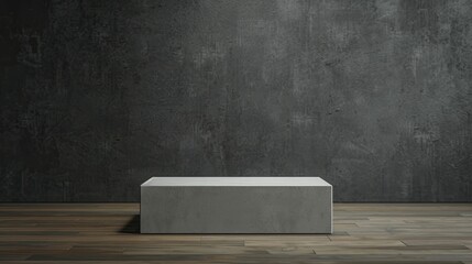 Modern podium design with sleek lines and a professional appearance, ideal for presentations and award ceremonies.