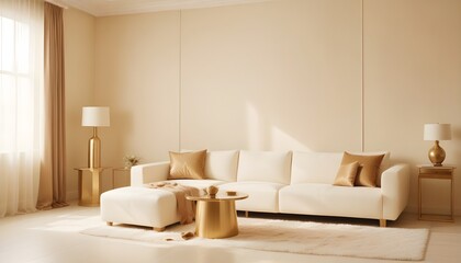 Photo interior modern design room 3d illustration