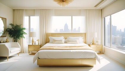 Photo interior modern design room 3d illustration