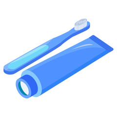 Isometric Toothbrush and Toothpaste
