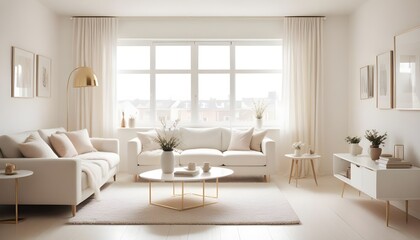 Photo interior modern design room 3d illustration