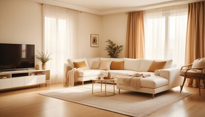 Photo interior modern design room 3d illustration